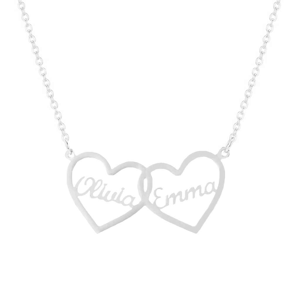 Rome Forever Hearts Necklace