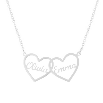 Rome Forever Hearts Necklace