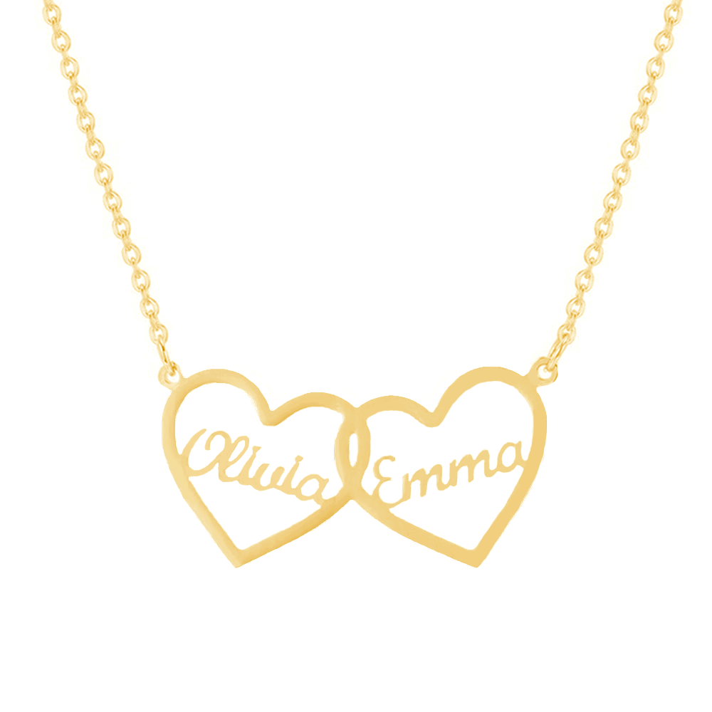 Rome Forever Hearts Necklace