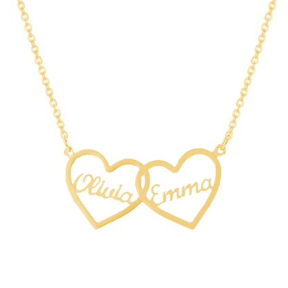 Rome Forever Hearts Necklace