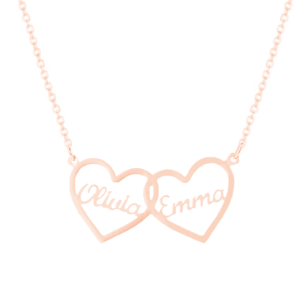 Rome Forever Hearts Necklace